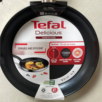 Tefal Delicious Stainless Steel Induction Frying Pan - 32cm