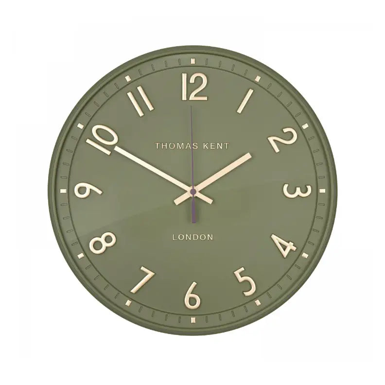 Thomas Kent 14’ Tresco Wall Clock - Available Colours Clover