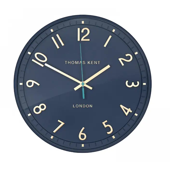 Thomas Kent 14’ Tresco Wall Clock - Available Colours Marine