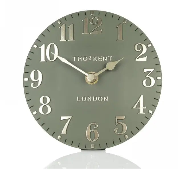 Thomas Kent 6’’ Arabic Mantel Clock - Various Colours