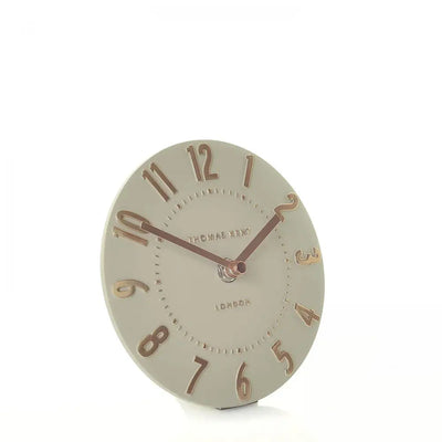 Thomas Kent 6 Mulberry Mantel Clock Rose Gold - Homeware