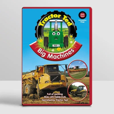 Tractor Ted Big Machines Dvd - Toys