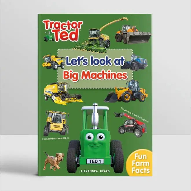 Tractor Ted Let’s Look at Big Machines Book - Books