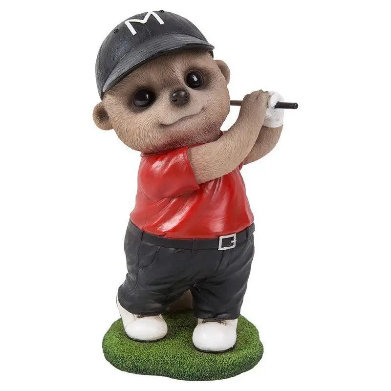 Vivid Arts Baby Meerkat Size D - Various Designs - Golfer -
