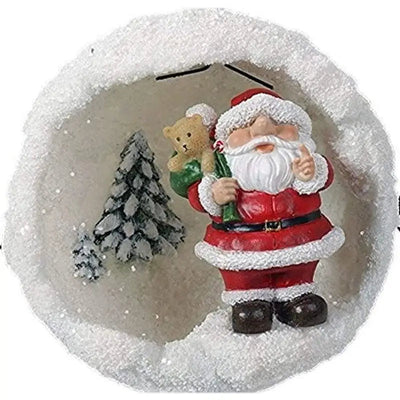 Vivid Arts Hanging Santa Snowball Small - Homeware