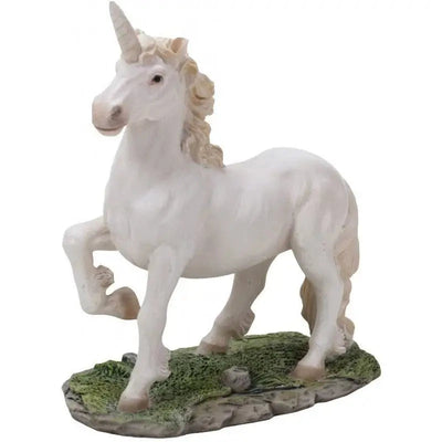 Vivid Arts White Unicorn Miniature World - Homeware