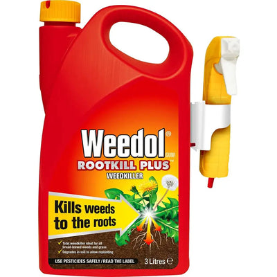 Weedol Rootkill Plus Weedkiller Ready To Use - 3 Litre