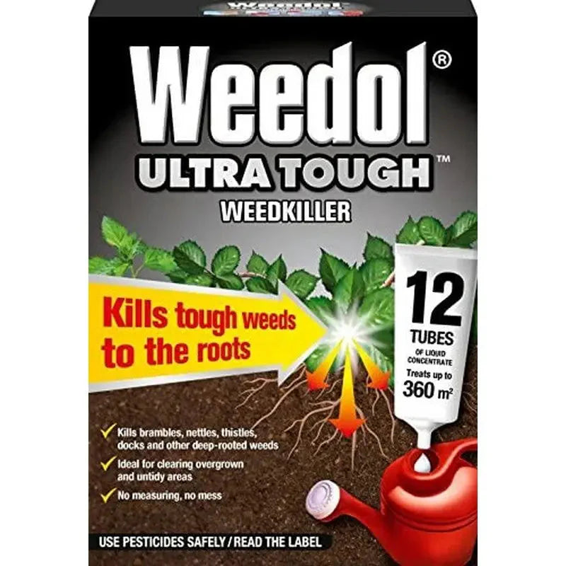Weedol Ultra Tough Weedkiller Tubes - 6 / 12 Pack - 12 Pack
