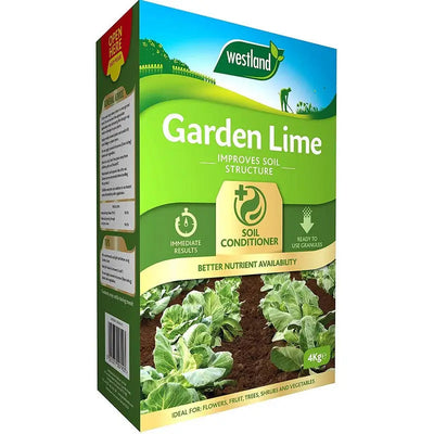 Westland Garden Lime Soil Conditioner - 4Kg Box - Gardening