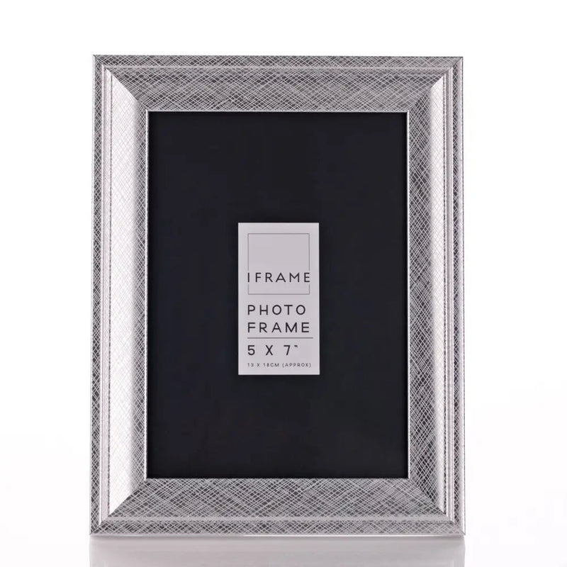 Widdop Iframe Silver Thick Profile Photo Frame 5 X 7 -