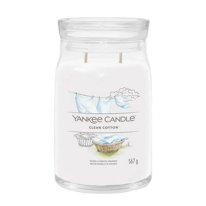 Yankee Candle Clean Cotton - Assorted Sizes - Large -