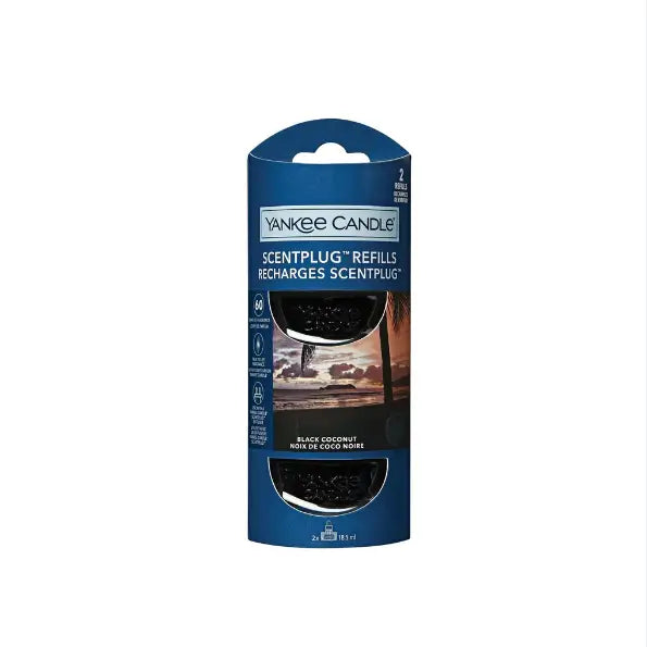 Yankee Candle Plug Refill - Various Scents Available - Black