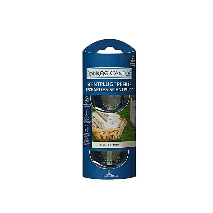 Yankee Candle Plug Refill - Various Scents Available - Clean