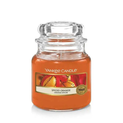 Yankee Candle Spiced Orange - Small Jar - Scented