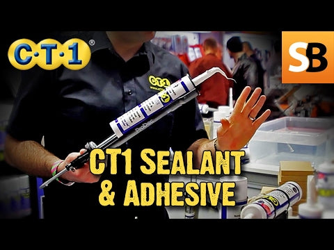 Ct1 Sealant & Adhesive Cartridge 290Ml - Black