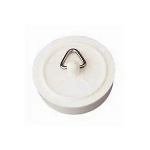 1 - 1 1/2’’ Basin Sink Plug White - DIY Tools Hardware