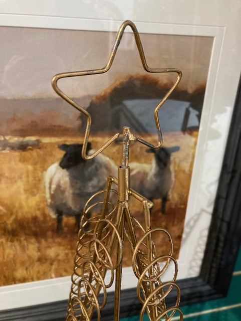 Festive 58cm Tree Shape Card Holder