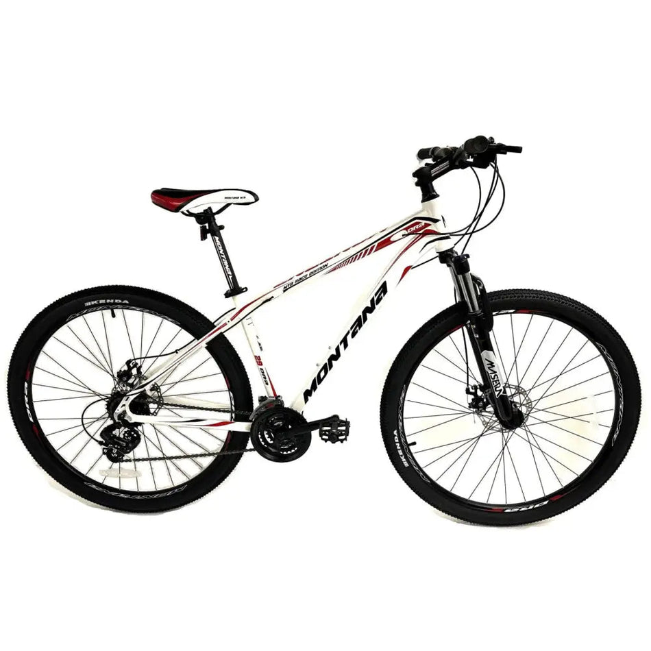 19 Frame Montana DRA 29R Bike - White/Red - Bicycle