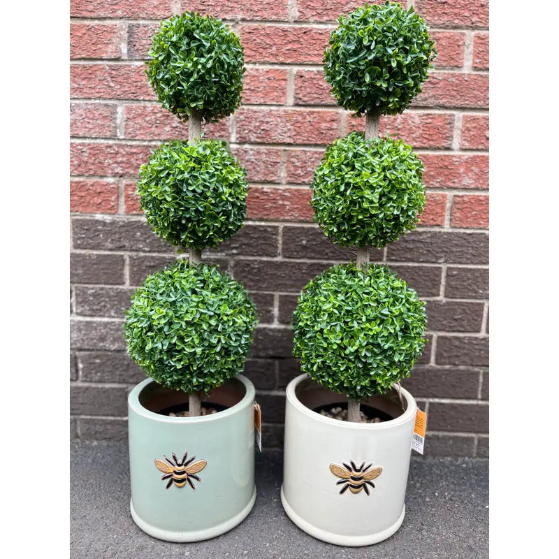 2 x Smart Garden Trio Topiary Artificial Ball Tree - 80cm