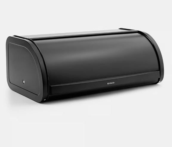 Brabantia Roll Top Bread Bin - Matt Black