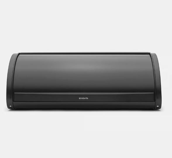 Brabantia Roll Top Bread Bin - Matt Black
