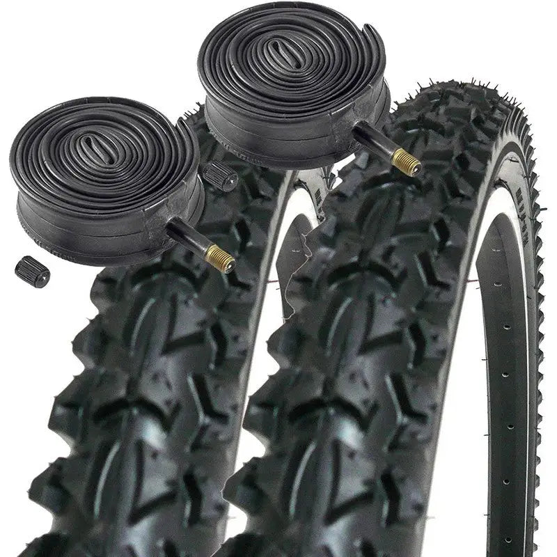 26 x 1.95 Black Replacement Mountain Tyre Black - 26 Inch -