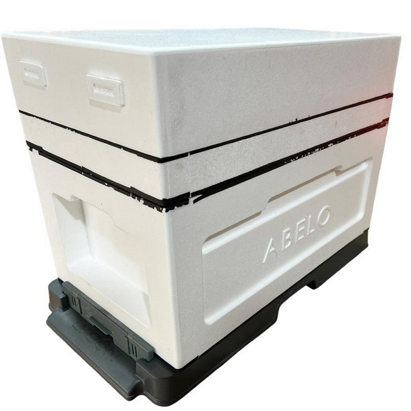 Abelo 6 Frame National Poly Bee Hive Nuc Box - Painted
