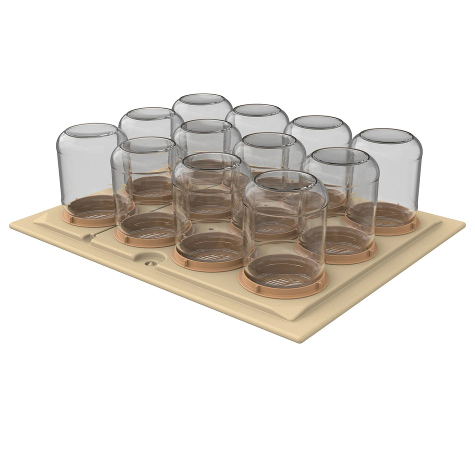 Abelo 12 Frame National Comb Honey Jar Adapter - 9 Jars