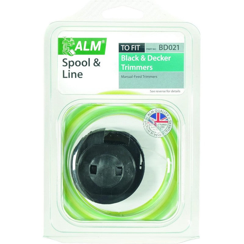 Alm Spool & Line To Fit Black & Decker Manual-Feed Trimmers Part No. BD021