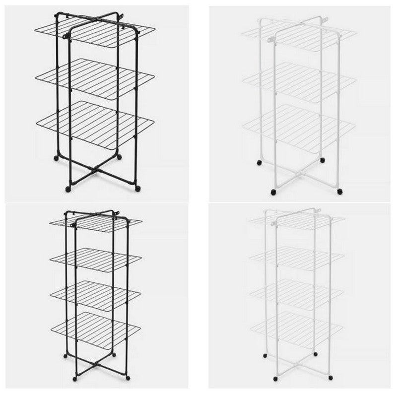 Brabantia HangOn Tower Drying Racks - 2 Sizes and Colours Available
