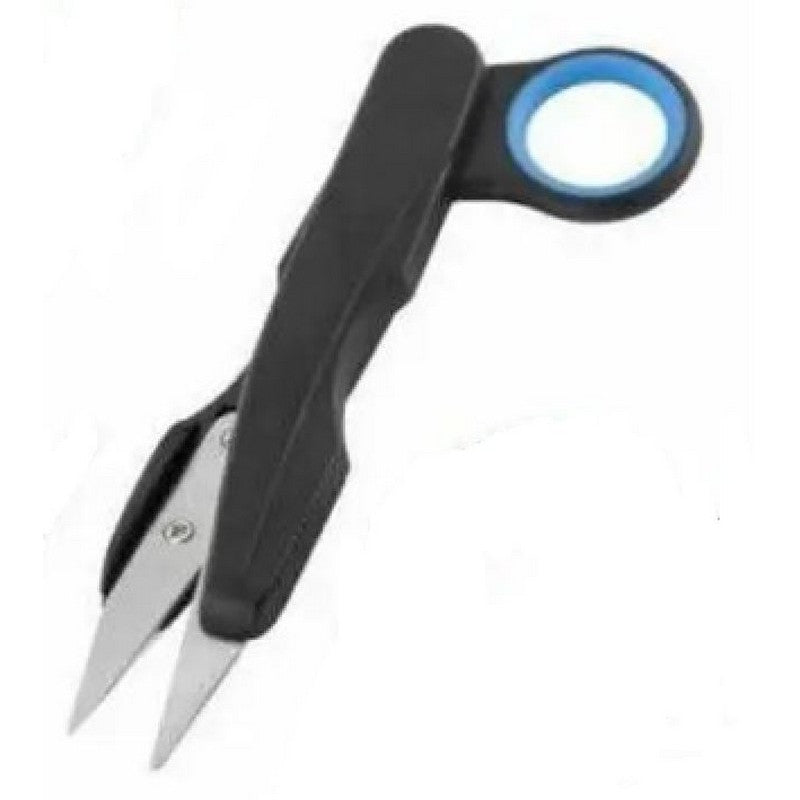 Judge Single Snips Thumb Scissors Clipper Small (Black/ Blue Handle)