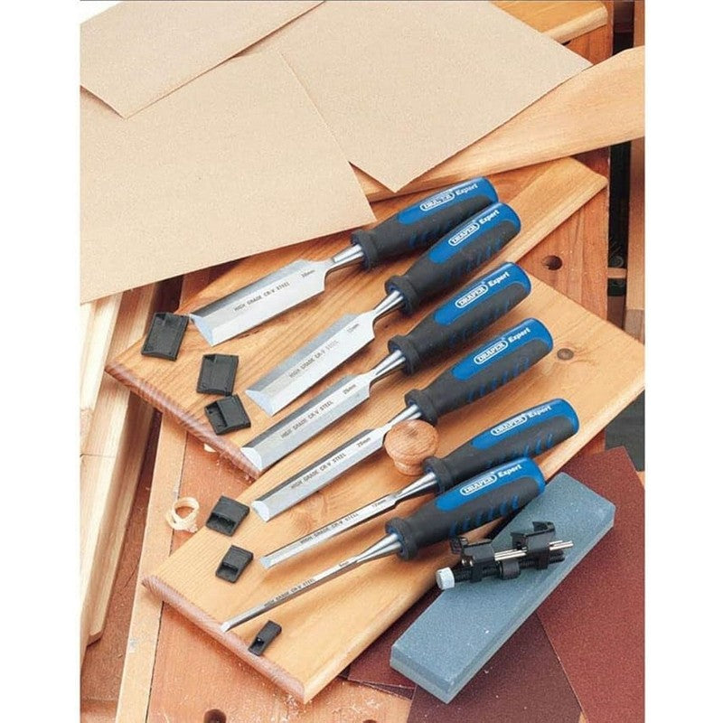 Draper Expert Wood Chisel Kit 8 Piece Set