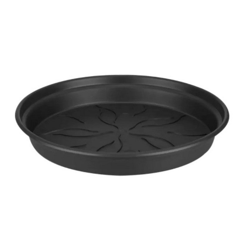 Elho Green Basics Saucer 14cm / 5.5 Inch - Living Black