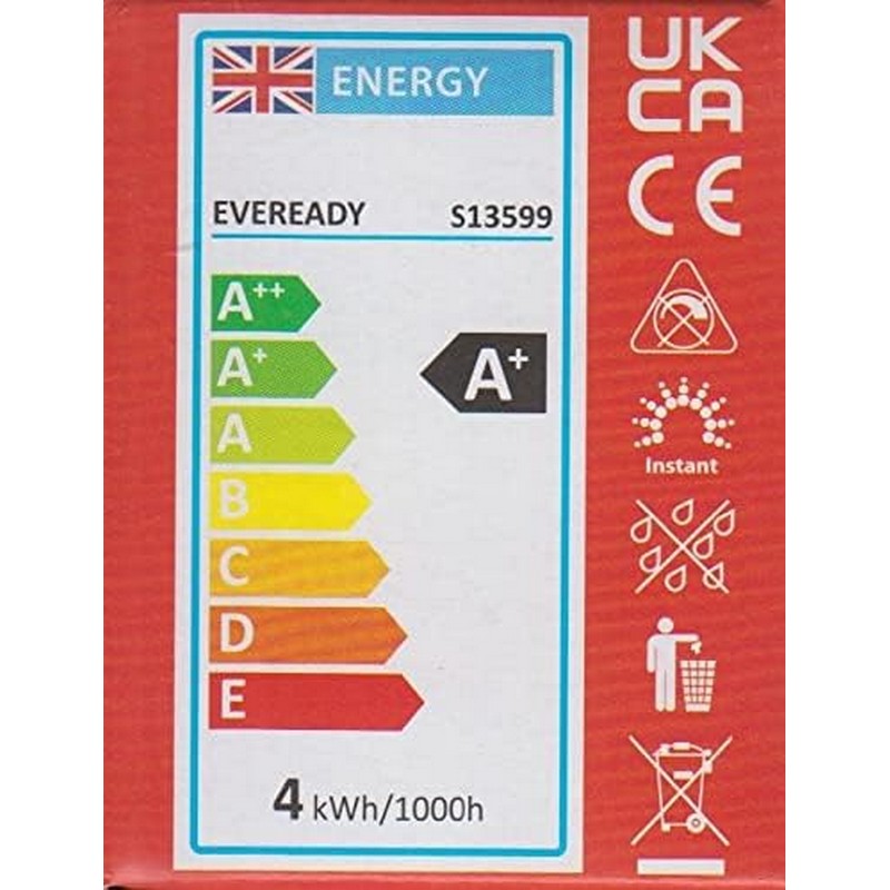 Eveready Led GU10 3W = 35W Daylight (Single)