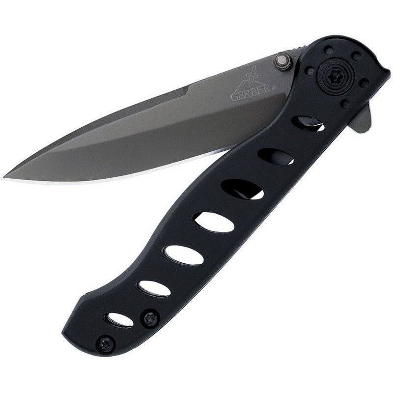 Gerber EVO Skeleton Junior Linerlock Pen Knife - Black