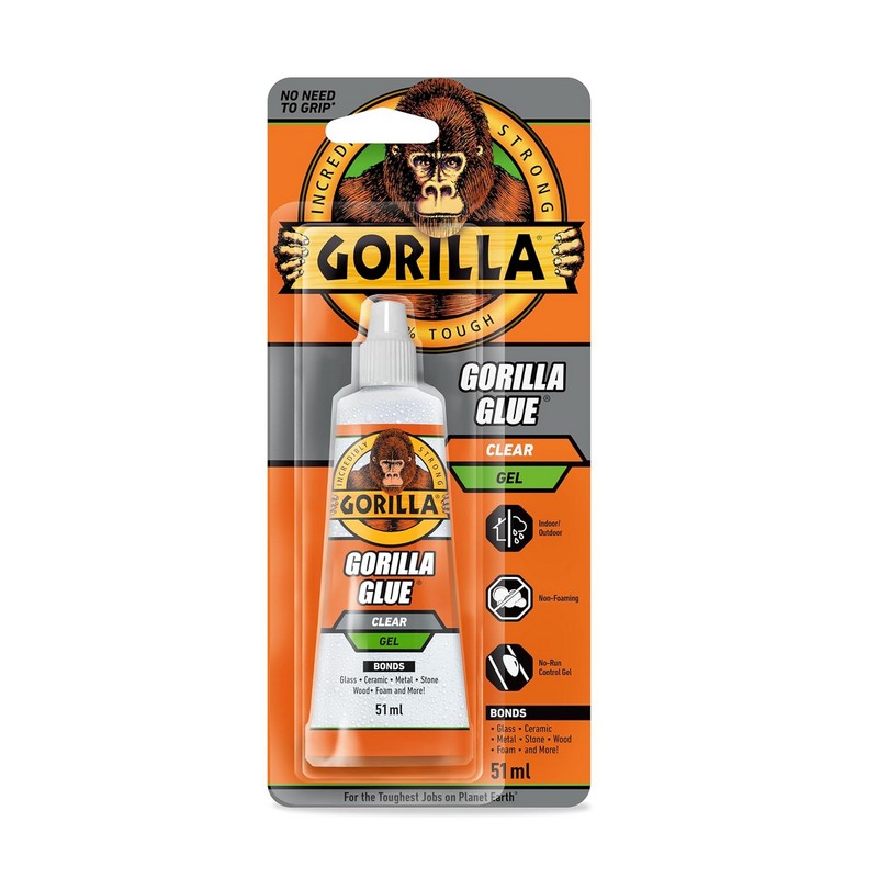 Gorilla Glue Clear Gel Glue - 51ml