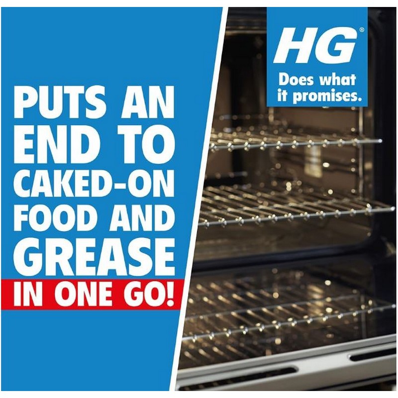 HG Power Gel Brush Oven Cleaner 250ml