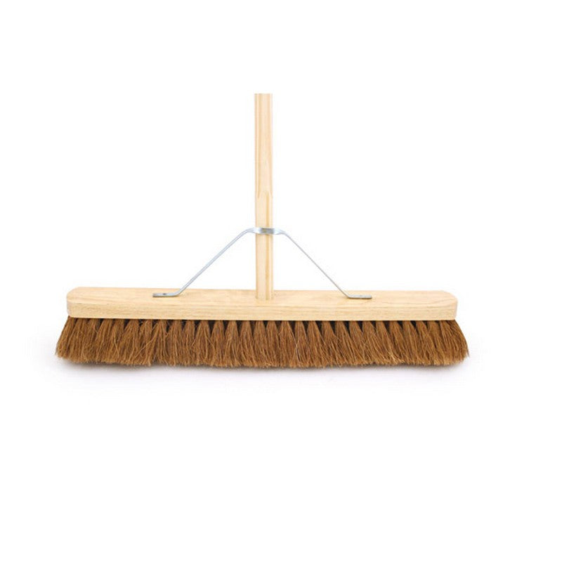 Hill Brush Soft Coco Broom & Handle - 24 Inch