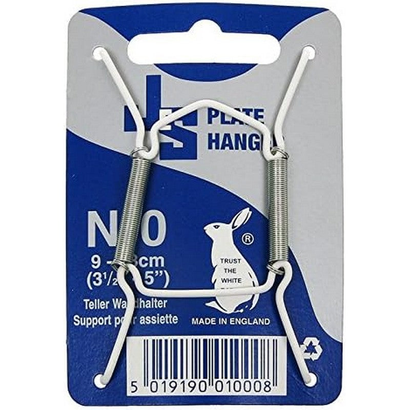 Jes Plate Hanger No.0 9-13cm White