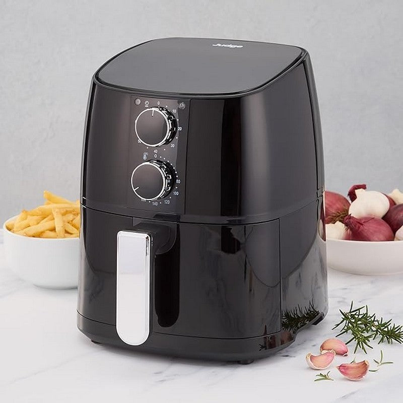 Judge 1400W Air Fryer With Manual Control Dials - 4 Litre Capacity