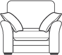 Miami Fabric Sofa Suite Range - (4 Seater / 3 Seater / 2