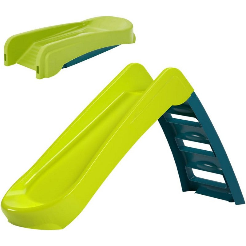 Mookie Junior Toddler Folding Slide - Lemongrass - L:130 x W:47 x H:72