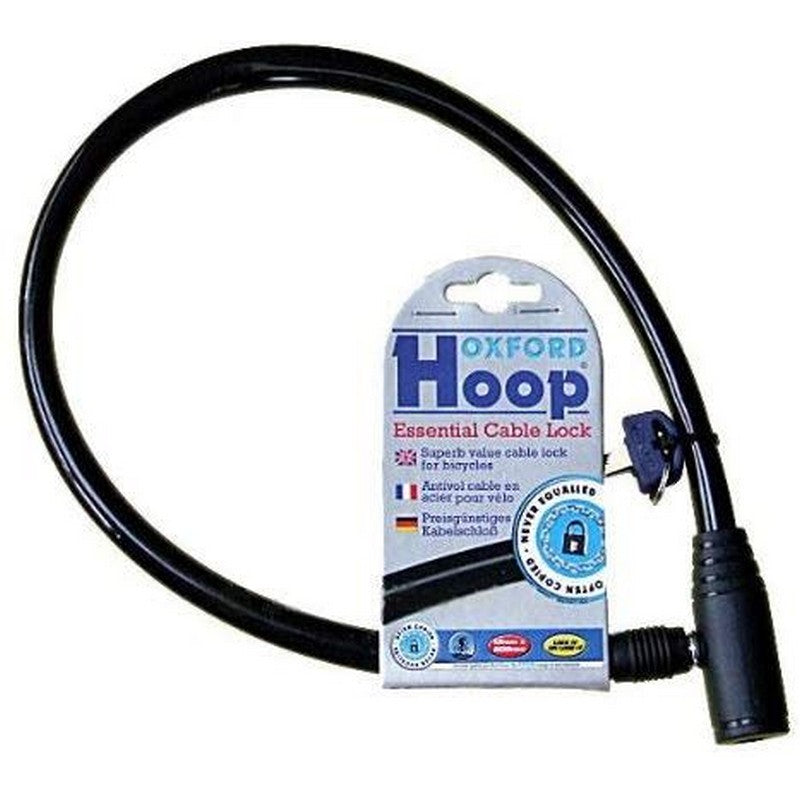 Oxford Hoop 4 - Hooped Cable Lock 4mm x 0.6m
