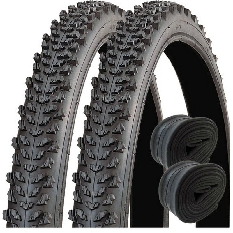 Replacement Bike Tyres & Shrader Valve Tubes - Various Sizes Available