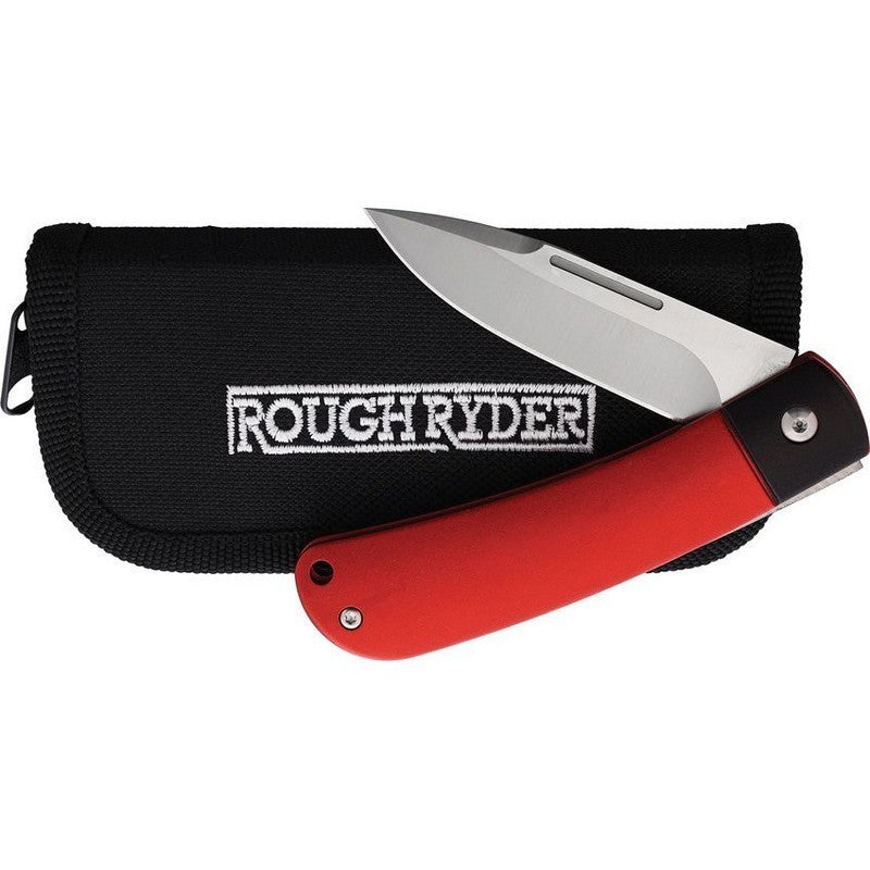 Rough Ryder APTA Folder Pen Knife - Red / Titanium