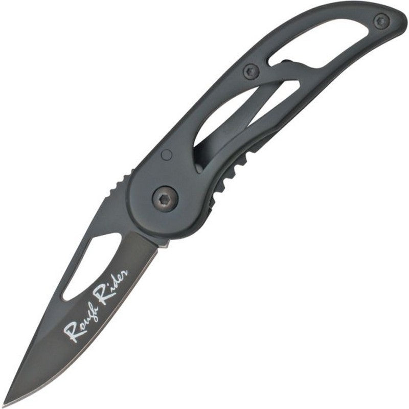 Rough Ryder Skelton Framelock Pen Knife - Black