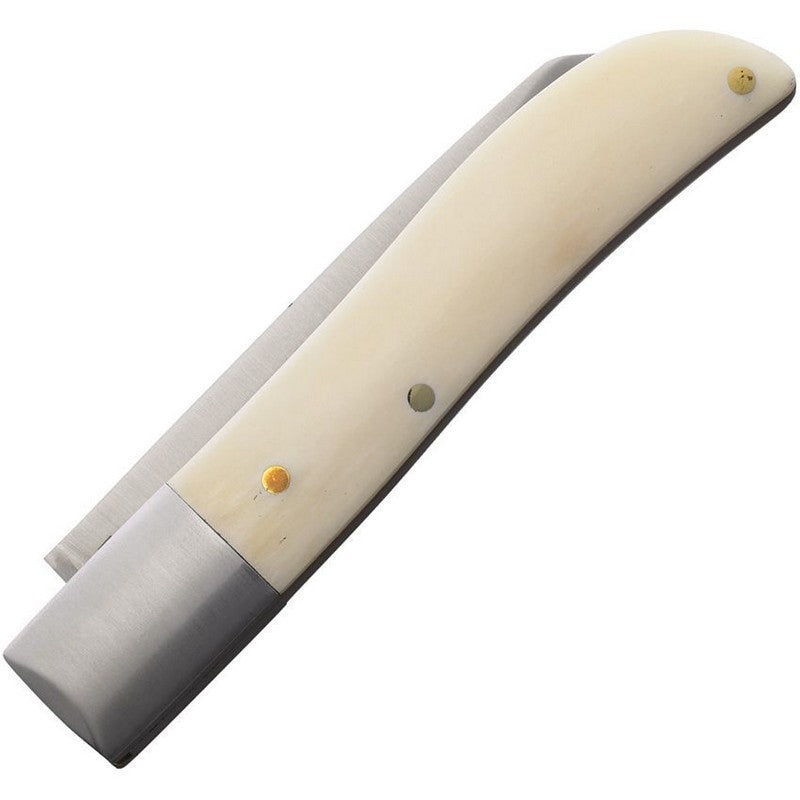 Rough Ryder Winter Bone Folding Pen Knife - White