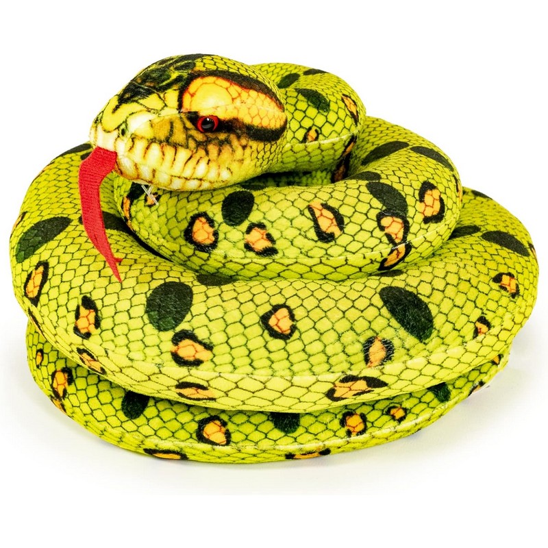 Soft Fabric Snake Cuddly Toy Approx 150cm Long - Assorted Colours