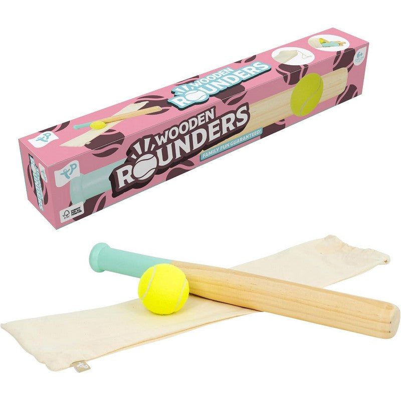 TP Toys Wooden Rounders Set