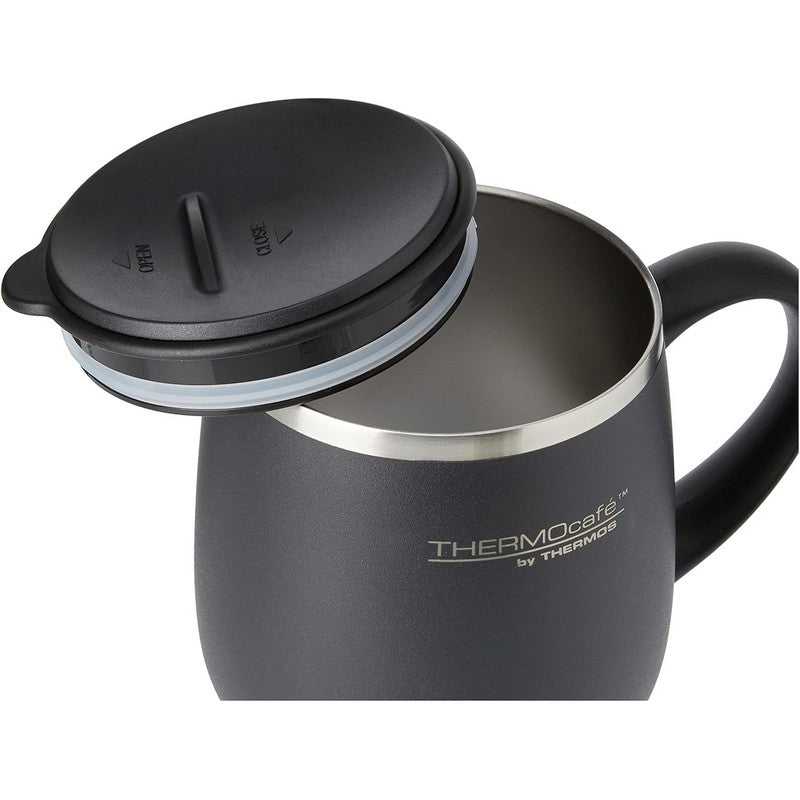 Thermos Thermocafe Translucent Insulated Desk Mug - 280ml / 450ml (Assorted Colours)